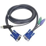 ATEN 2L5502UP PS/2 to USB Intelligent KVM Cable (6 Feet)