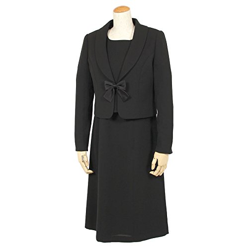 (京都スタイル) kyoto style ブラックフォーマル レディース アンサンブル 喪服 前開き