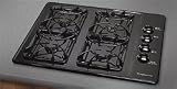 Frigidaire : FGC30S4DB 30in Sealed Burner Gas Cooktop - Black