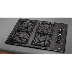 Frigidaire : FGC30S4DB 30in Sealed Burner Gas Cooktop - Black