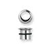 Stainless Stl Plugs & Flesh Tunnel Hardware Theme 00G (9.246mm) Rivet Head