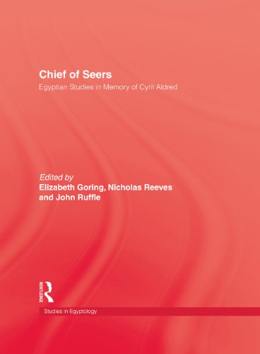 Chief Of Seers (Studies in Egyptology)