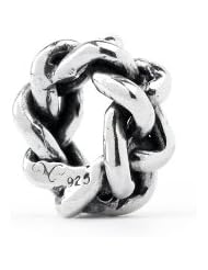 Novobeads Eternity Sterling Silver Charm Bead - Made in USA w imported materials - Fits all major bead bracelets