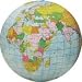 Inflatable Political Globe