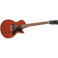 Gibson Les Paul Junior Electric Guitar, Satin Cherry - Chrome Hardware