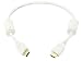HDMI 1.3a Cable 28AWG - 1.5ft w/Ferrite Cores (Gold Plated Connectors) - RED