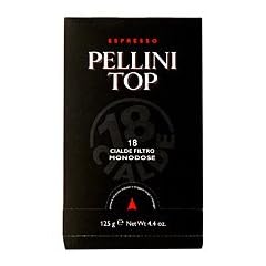 Pellini Kaffee Espresso Top 100% Arabica, 18er Tabs Pads Cialde