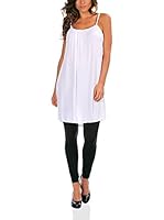 Bleu Marine Túnica Paula (Blanco)