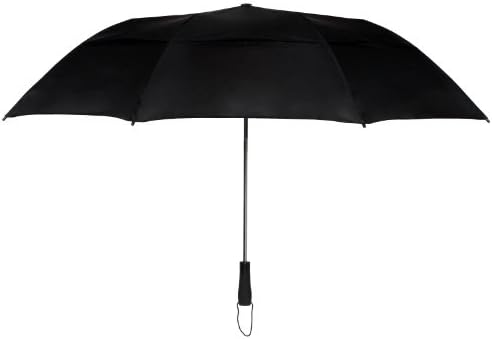 Leighton MVP Vented Auto-Open Umbrella (Black)