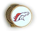 Buy Denver Broncos Hat Clip & Golf Ball Marker