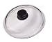 SKK Glass Lid with Stainless Steel Rim,16 cm