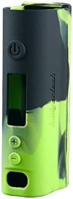 Wilkwish Kangertech Subox Mini 50W Protective Gel Skin Case Silicone Sleeve Cover Fits Subox Mini 50W Kit (Green/Black)