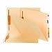 Smead End Tab Fastener File Folders, Letter Size, 14 Point, Straight Cut, Reinforced Tab, Two Fasteners in Positions #1 and #3, Manila, 50 Per Box (34215)