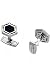 18k White Gold & Yellow Gold with Onyx Gemstones