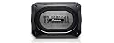 Pioneer TS-WX11A aktiver geschlossener 6x22,9 cm (9 Zoll)-Subwoofer mit 150W-Verstärker, Hochpegel- und Cincheingängen, Kabel-FB für Pegel und Phase sowie variablen Tiefpassfilter