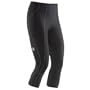 Descente Women's Running Coldout Capri, Black, Small