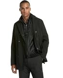 Claiborne Pea Coat with Snap Out Vest and Fleece Back