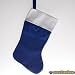 Blue Felt Christmas Stocking