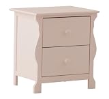 Stork Craft Carrara Night Table, White Image