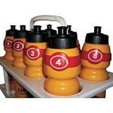 Diamond Water Bottle Squad Number Markers (Size: Numbers 1 - 17) (Colour: May Vary )