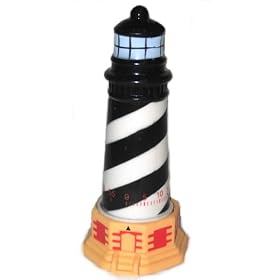 1hr LIGHTHOUSE cape Nautical KITCHEN Timer decor NEW by River's Edge