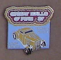 Great Balls Of Fire 1987 Long Beach Spruce Goose Enamil Pin
