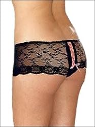 Crotchless French Knickers Plus