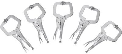 Northern Industrial Welders 11in. Locking C-Clamps - 5-Pc. Set by Northern Industrial Welders