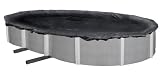 Defender 20-Feet x 29-Feet Oval Rugged Mesh Above-Ground Cover for 16-Feet x 32-Feet Pool