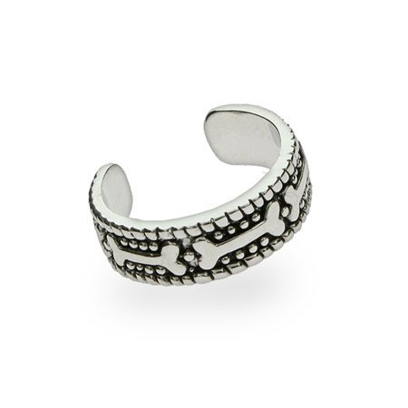 Eve's Addiction Bali Style Sterling Silver Toe Ring