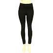 Winter Thinsulate Fleece Lined Leggings Stretch Tights Black