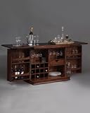 31faduLfAoL. SL160  Leather Front Bar Cabinet