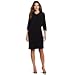 Danny & Nicole Women’s Crepe Sleeveless Sheath Dress