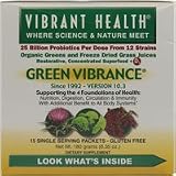 Vibrant Health Green Vibrance Powder -- 15 Packets