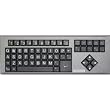 Big Keys LX - Black / QWERTY Keyboard - Large Print Computer Keyboard USB Wired (Balck Keys with White Jumbo Oversized Print Letters) for Visually Impaired Individuals, Low Vision, or Low Light for Seniors and People with Bad Vision! Imposing Vivid White Over-sized Letters on Black Background Tested to Deliver the BEST CONTRAST for the Visually Challenged Persons.