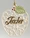 Lenox For My Teacher- Apple Ornament