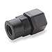 Connector, Polypropylene, CompxF, 3/8In