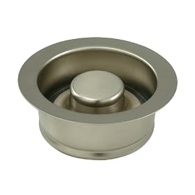 Buy Designer Trimscape BS3008 3-1 2 Diameter Garbage Disposal Flange, Satin Nickel by Designer Trimscape now!