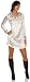 MiNiKleid Tunika weiSS nEU Gr L Kyle StyLe