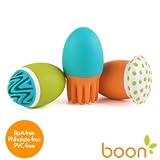 Boon Scrubble Interchangeable Bath Toy Squirt Set Multicolor