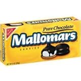 Nabisco Mallowmars Pure Chocolate Cookie, 8 Ounce -- 12 per case. by Mallomars