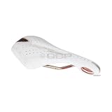 SelleItaliaFliteGelFlowTIMen'sBicycleSaddle(TitaniumRails,White)