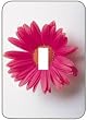Light Switchplate Cover - Single Toggle - Metal-Designer Switch Plate: Flowers/Flowers/Floral - (SCSFL-167)