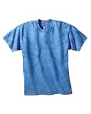 Tie-Dyed Cotton Chest-Stripe T-shirt