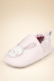 Leather Bunny Pram Shoes
