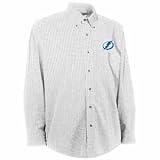 Tampa Bay Lightning Esteem Button Down Dress Shirt (White) - Medium