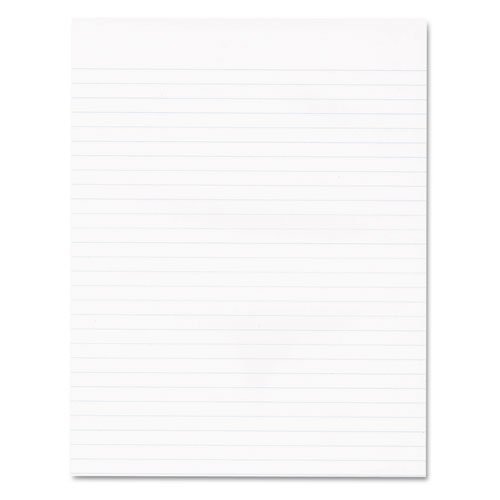 Ampad - Evidence Recycled Glue Top Pads, Wide Rule, Ltr, WE, 12 50-Sheet Pads/pack - Pack of 10