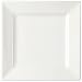 Quadra White Porcelain 19cm Square Salad Plate