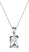 Pendentif - AMP5158168 - Femme - Or blanc (9 carats) 0.84 Gr - Oxyde de zirconium