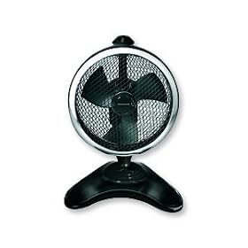 Honeywell HT-700BCE 7" Pivot Fan - Black with Chrome trim